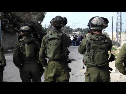 Anti Israel protest in Ramallah