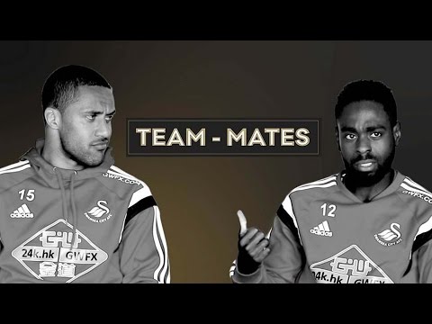 Swans TV - Team-mates: Routledge and Dyer.