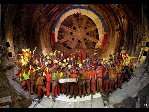 The Channel Tunnel Mega Construction ( An Engineering Feat)