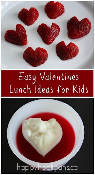 Valentines lunch ideas