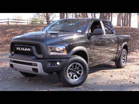 2016 Ram 1500 Rebel (5.7L 4X4) Start Up, Road Test, and In Depth Review