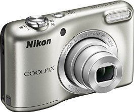 Nikon Coolpix L31 Fotocamera compatta digitale, 16 Megapixel, Zoom 5X, ISO 1600, display da 3", colore: argento [Nital card: 4 anni di garanzia]