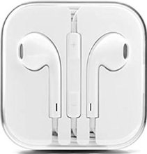 Audifonos Smart Earpods Universal Control Volumen Color Blanco