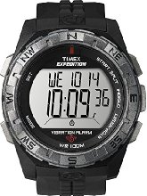 Timex Expedition Alarma Vibratoria, negro/gris