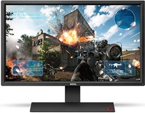 BenQ RL2755HM Monitor LED de 27" para Gamers, HDMIx2, Bocinas Integradas, Tecnología Flicker Free Anti Parpadeo, negro