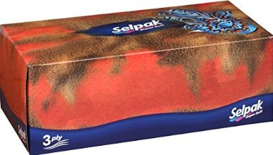 Selpak Facial Tissue Box Maxi -3 ply - 100 sheets