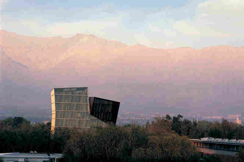 Alejandro Aravena, winner of this year's Pritzker Architecture Prize, "understands materials and construction, but also the importance of poetry and the power of architecture to communicate on many levels," the jury citation states. (Above) Aravena's 2005 Siamese Towers, which he designed for his alma mater, Universidad CatÃ³lica de Chile.