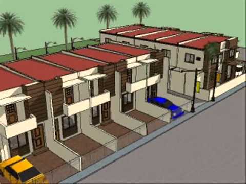 House Plan Designs -Townhouses