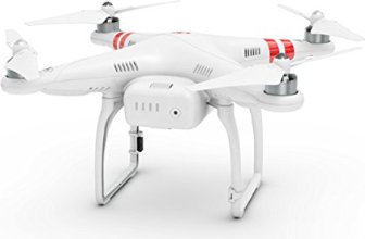 DJI DJIP2 Drône Quadricoptère radiocommandé Phantom 2 UAV Compatible avec GoPro Hero2/3/3+/4 et Caméra Action (Support non inclus) - Blanc