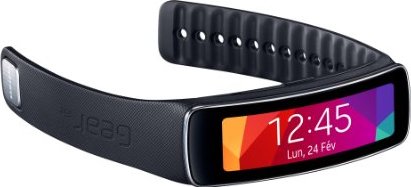 Samsung Galaxy Gear Fit Montre connectée Noir