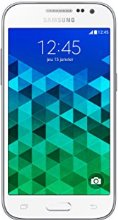 Samsung Galaxy Core Prime Value Edition Smartphone débloqué 4G (Ecran : 4,5 pouces - 8 Go - Simple MicroSIM - Android 5.1 Lollipop) Blanc