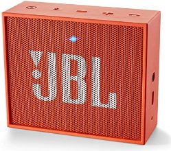 JBL GO Haut Parleur Ultra Portable avec Batterie Rechargeable et Connexion Bluetooth Compatible avec Smartphones, Tablettes et Appareils MP3 - Orange