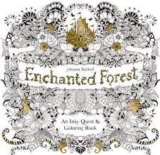 Enchanted Forest: An Inky Quest & Coloring Book