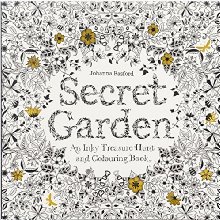 Secret Garden: An Inky Treasure Hunt and Coloring Book