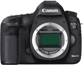 Canon EOS 5D Mark III 22.3 MP Full Frame CMOS with 1080p Full-HD Video Mode Digital SLR Camera (Body)