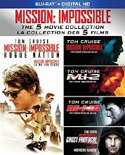 Mission: Impossible - 5 Movie Collection [Blu-ray] (Bilingual)