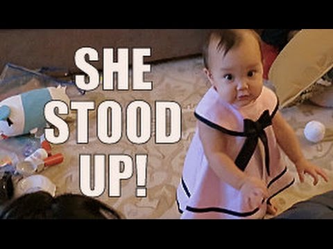 SHE STOOD UP!!! - January 24, 2015 -  ItsJudysLife Vlogs