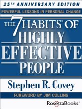 The 7 Habits of Highly Effective People: Powerful Lessons in Personal Change (25th Anniversary Edition) (English Edition)