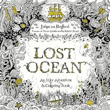 Lost Ocean: An Inky Adventure and Coloring Book