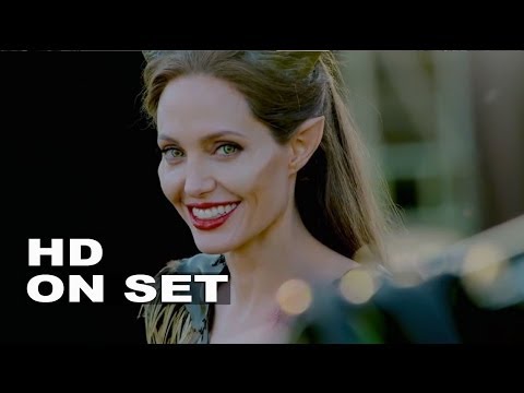 Maleficent: Behind the Scenes Complete Broll - Angelina Jolie, Elle Fanning