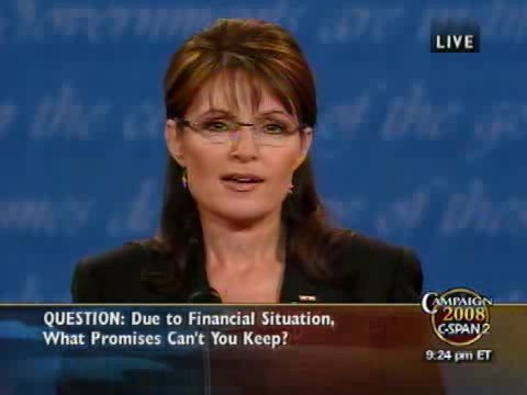 C-SPAN: Full Vice Presidential Debate with Gov. Palin and Sen. Biden