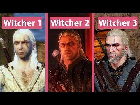 Witcher Evolution – The Witcher EE vs. The Witcher 2 EE vs. The Witcher 3 Graphics Comparison