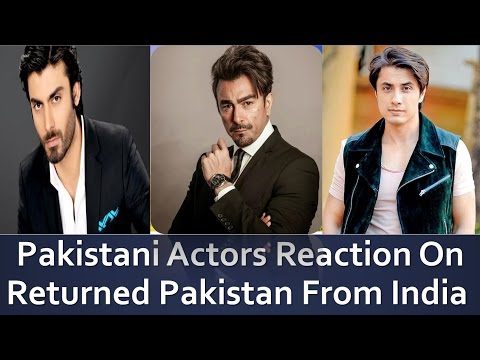 Pakistani Film Actors Reaction After Returned Pakistan From India