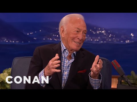 Christopher Plummer’s Secret to Long Life: “Hard Drinking”  - CONAN on TBS