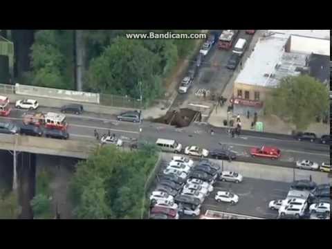 "Massive Sinkhole In Brooklyn, New York"#breaking news#