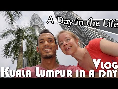 KUALA LUMPUR IN A DAY - Chiang Mai To KL Transit VLOG (ADITL EP92)