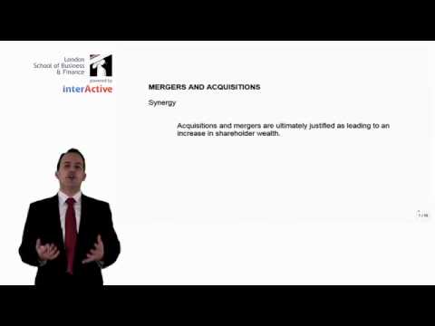 LSBF ACCA P4: Introduction to Mergers and Acquisitions