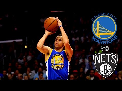 Golden State Warriors vs Brooklyn Nets | Full Game Highlights | 2015-16 NBA REGULAR SEASON (60fps)