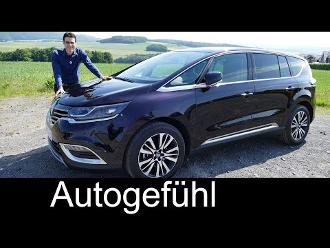 All-new Renault Espace Initiale Paris FULL REVIEW test driven Van 2016 top trim - Autogefühl