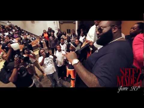 Rick Ross donates iPads and Reeboks to his alma mater Miami Carol City High School