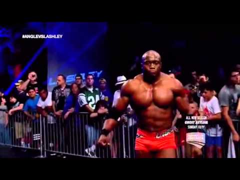 TNA Impact Wrestling 3rd April 2015 - Bobby Lashley vs Kurt Angle