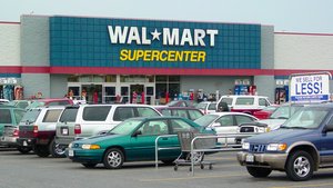 Walmart Supercenter in Luray, Virginia. Another prominent form of retail development in areas characterized by "sprawl" is the shopping mall.