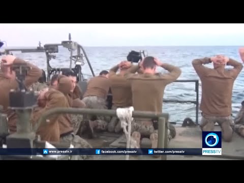 Footage shows US sailors detained by Iran’s naval forces