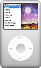 Apple iPod Classic MP3-Player silber 160 GB (aktuellstes Modell)