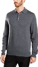 Brooks Brothers - Saxxon Polo Biella, Maglia da uomo, grey 67, 52/L