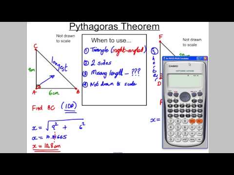 GCSE Revision Video 8 - Pythagoras