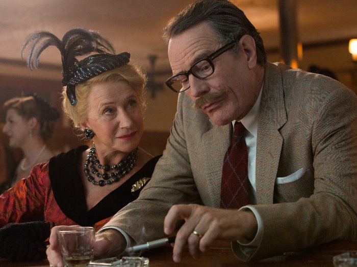 Still of Helen Mirren and Bryan Cranston in Trumbo (2015)