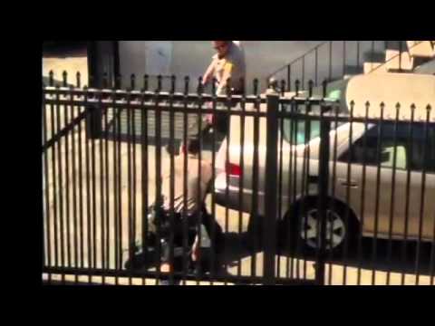 (WARNING GRAPHIC POLICE VIOLENCE) Los Angeles County Sheriff's Deputies Murder Suspect