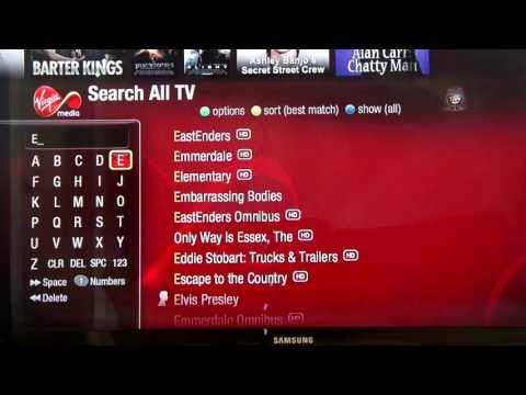 Virgin Media - TiVo (Demonstration)