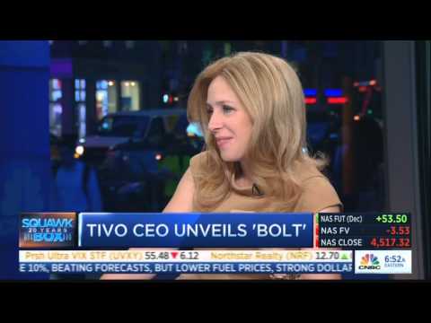 TiVo CEO on the new TiVo BOLT on CNBC's Squawk Box