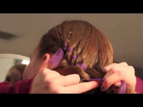 Jewel in the Middle French Braid ~ Magical Micaela