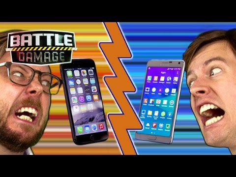 iPhone 6 Plus vs. Galaxy Note 4 | WIRED’s Battle Damage