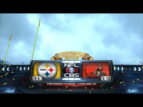 NFL 2016.01.03. W17. Pittsburgh Steelers @ Cleveland Browns