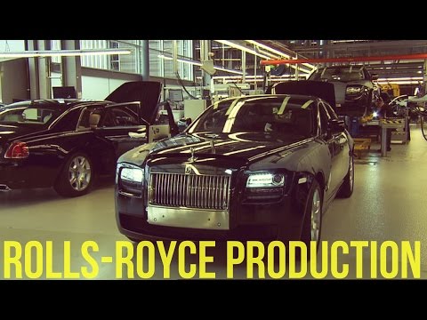 Rolls-Royce Assembly Line