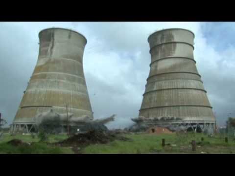 Athlone Towers demolition - best footage