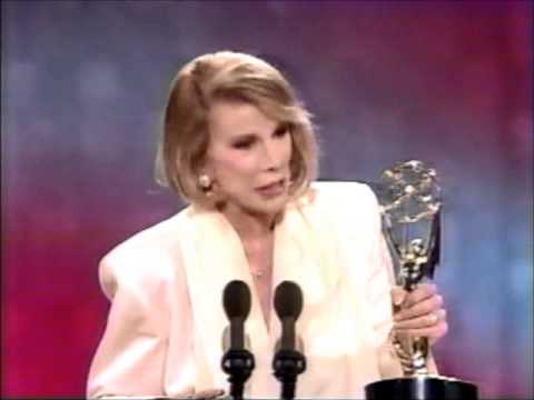 Joan Rivers 1990 Daytime Emmy Award Win